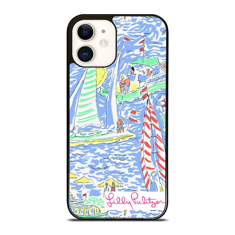 LILLY PULITZER BOAT iPhone 12 Case Cover