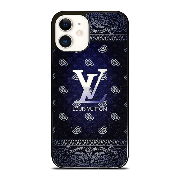 LOUIS VUITTON BANDANA PATTERN iPhone 12 Case Cover