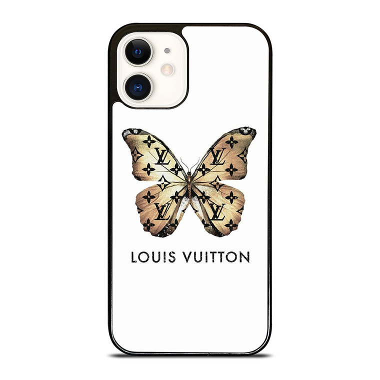 LOUIS VUITTON LV LOGO BUTTERFLY ICON iPhone 12 Case Cover