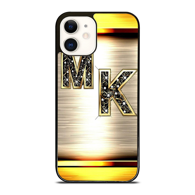 MICHAEL KORS MK LOGO GOLDIE EMBLEM iPhone 12 Case Cover