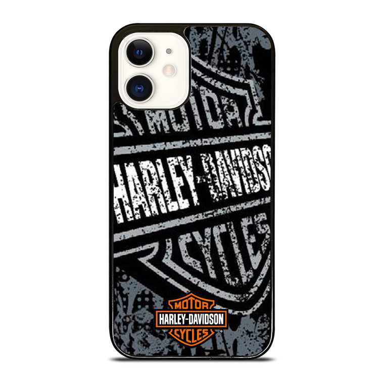 MOTORCYCLES HARLEY DAVIDSON LOGO iPhone 12 Case Cover