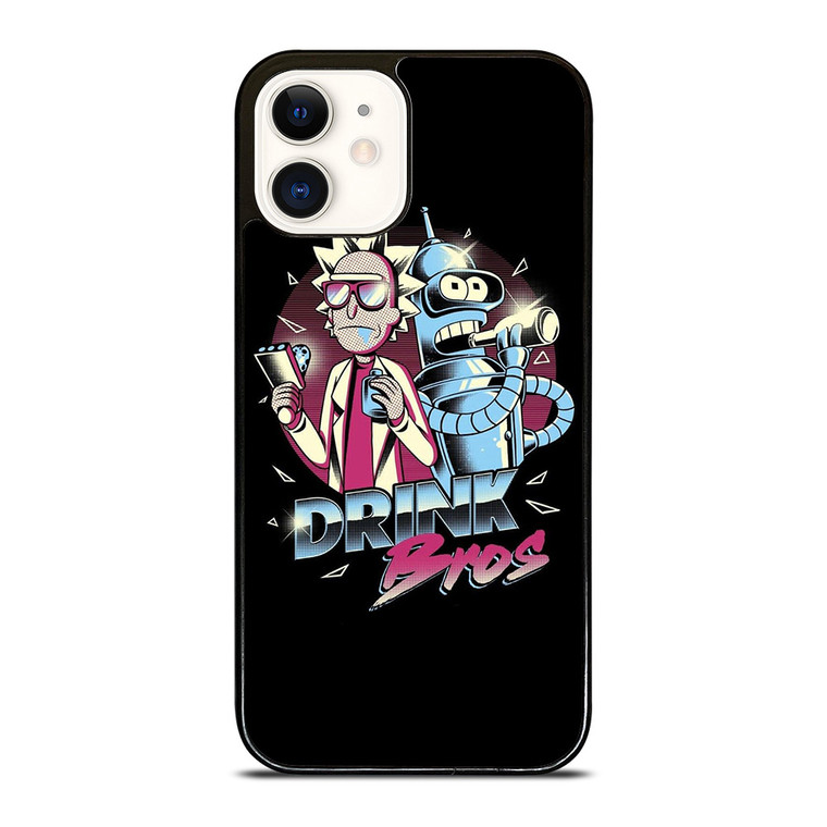 RICK AND MORTY FUTURAMA cartoon iPhone 12 Case Cover