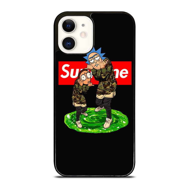 RICK AND MORTY SUPREME iPhone 12 Case Cover