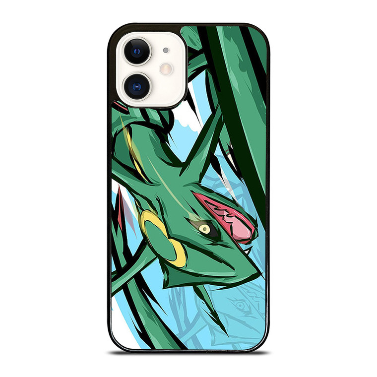SHINY RAYQUAZA POKEMON POCKET MONSTER iPhone 12 Case Cover
