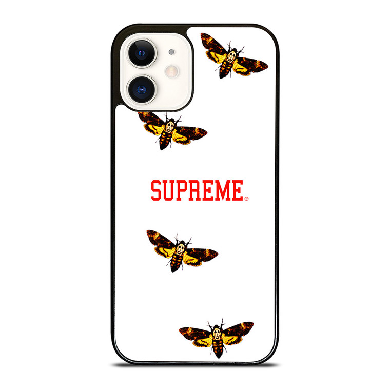 SUPREME BUTTERFLY LOGO iPhone 12 Case Cover