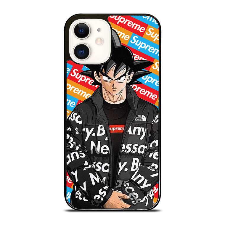 SUPREME GOKU THE NORT FACE iPhone 12 Case Cover