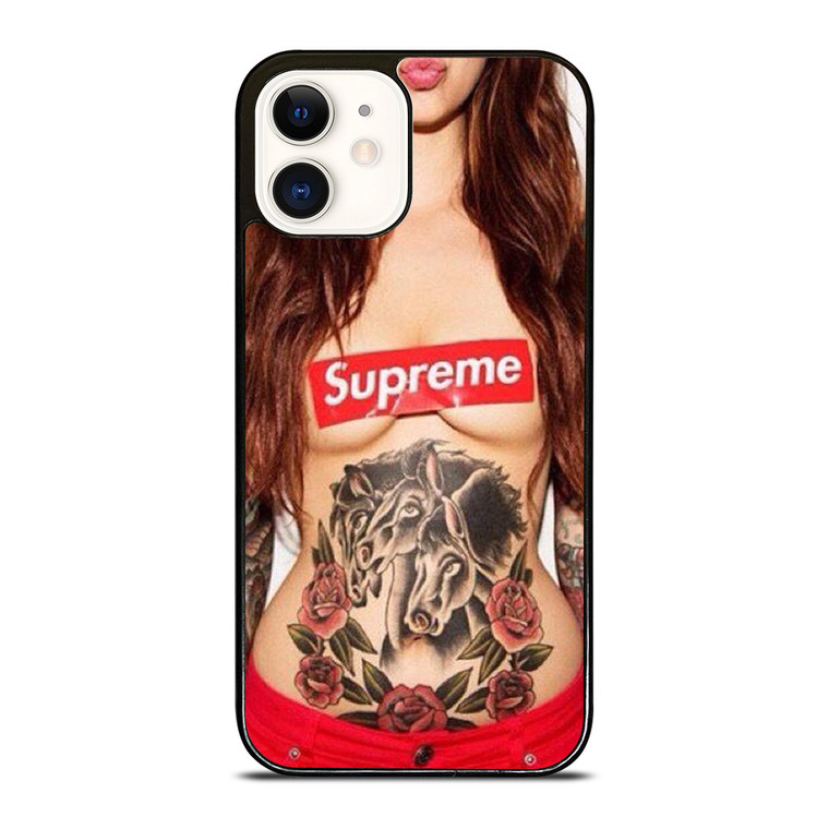 SUPREME SEXY GIRL 3 iPhone 12 Case Cover