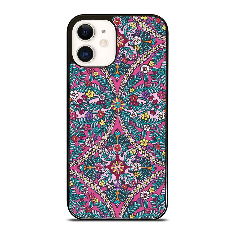 VERA BRADLEY FLOWER PATTERN 2 iPhone 12 Case Cover