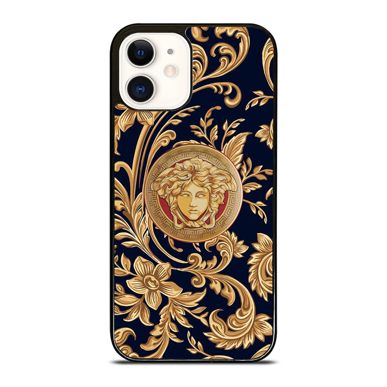 VERSACE MEDUSA GOLD CRAFT iPhone 12 Case Cover