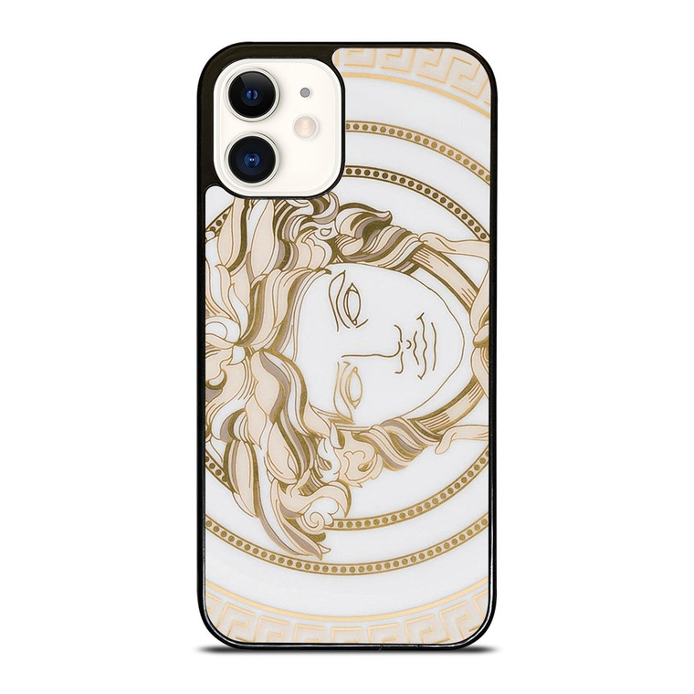 VERSACE MEDUSA GOLDEN EMBLEM iPhone 12 Case Cover