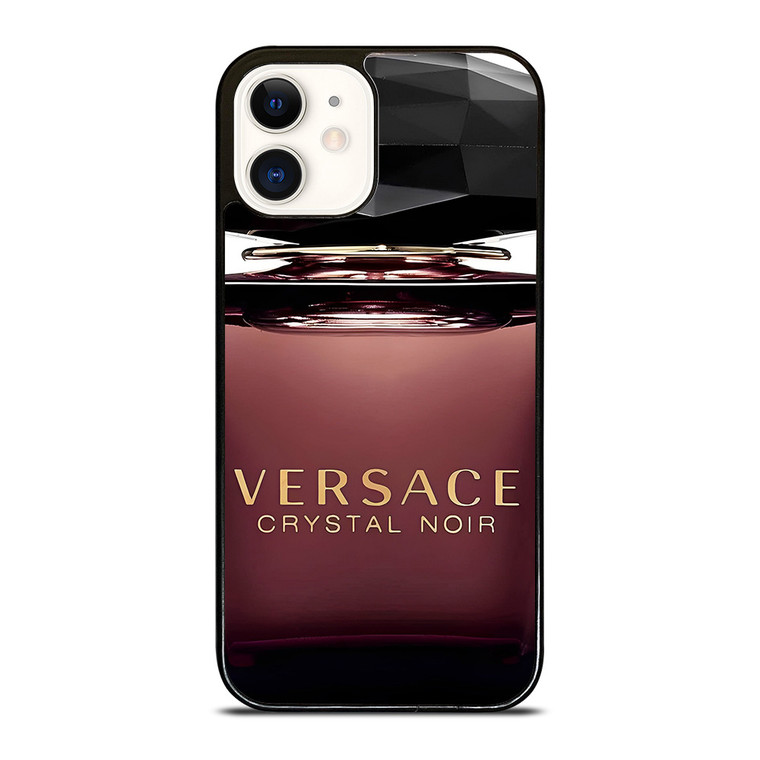 VERSACE PERFUME CRYSTAL NOIR iPhone 12 Case Cover