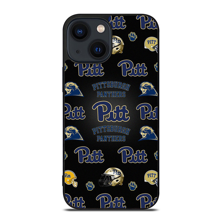 PITTSBURGH PANTHER LOGO PATTERN  iPhone 14 Plus Case Cover