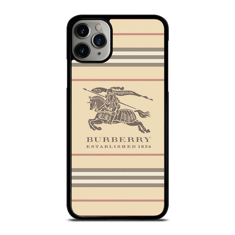 BURBERRY LOGO ICON PATTERN iPhone 11 Pro Max Case Cover