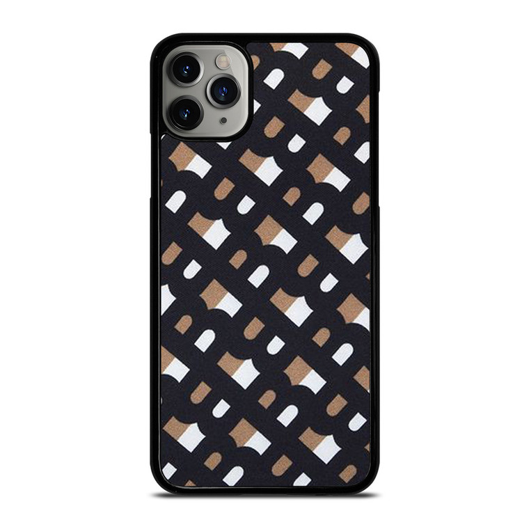 BURBERRY LONDON LOGO FABRIC PATTERN iPhone 11 Pro Max Case Cover
