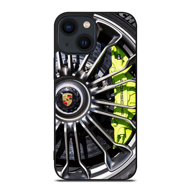 PORSCHE WHEEL CUSTOM  iPhone 14 Plus Case Cover