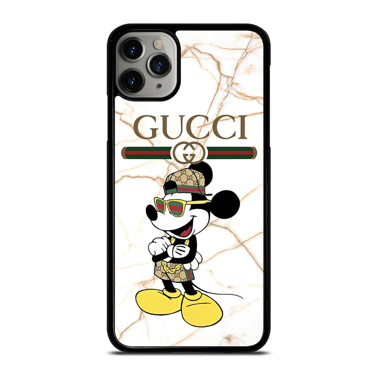 GUCCI FASHION MICKEY MOUSE iPhone 11 Pro Max Case Cover