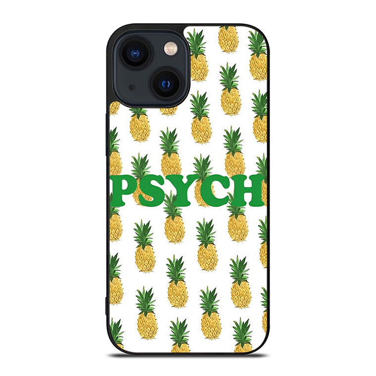 PSYCH PINEAPPLE PATTERN  iPhone 14 Plus Case Cover