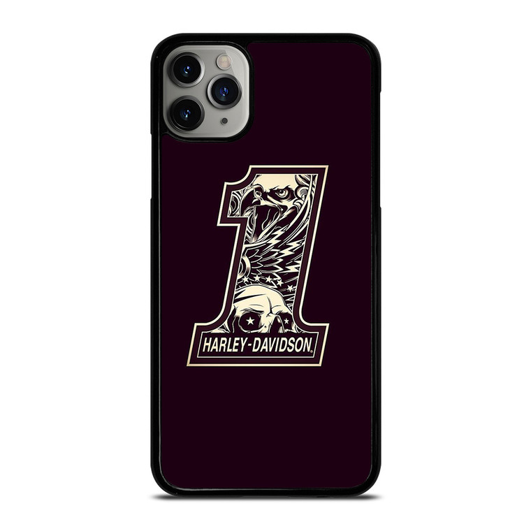 HARLEY DAVIDSON LOGO 1 SKULL LOGO iPhone 11 Pro Max Case Cover