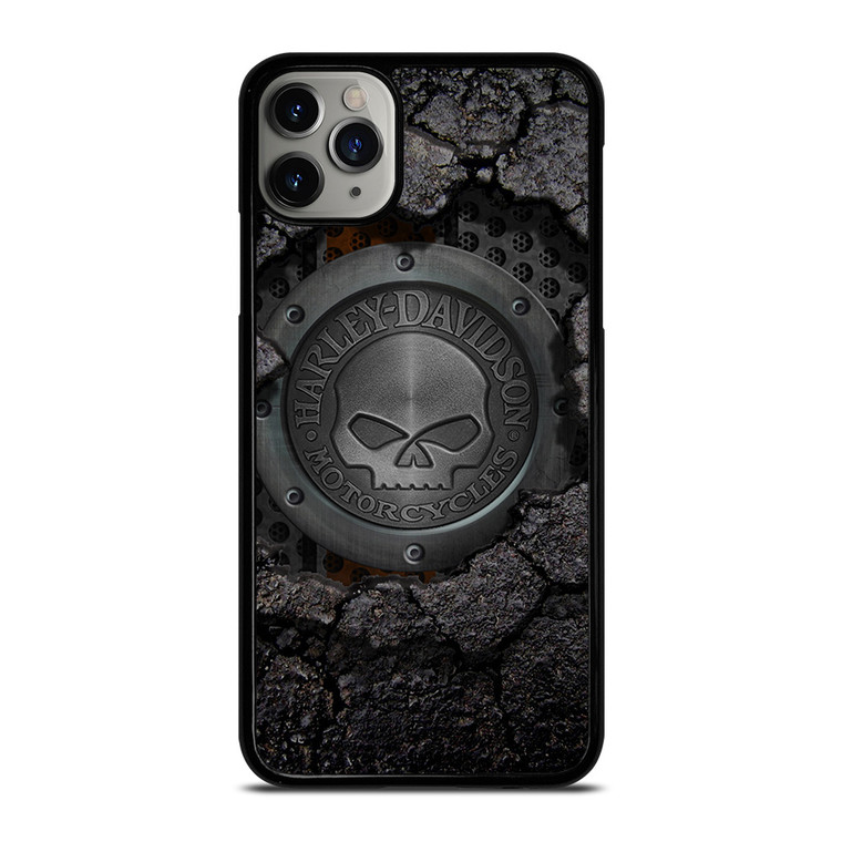 HARLEY DAVIDSON SKULL LOGO iPhone 11 Pro Max Case Cover