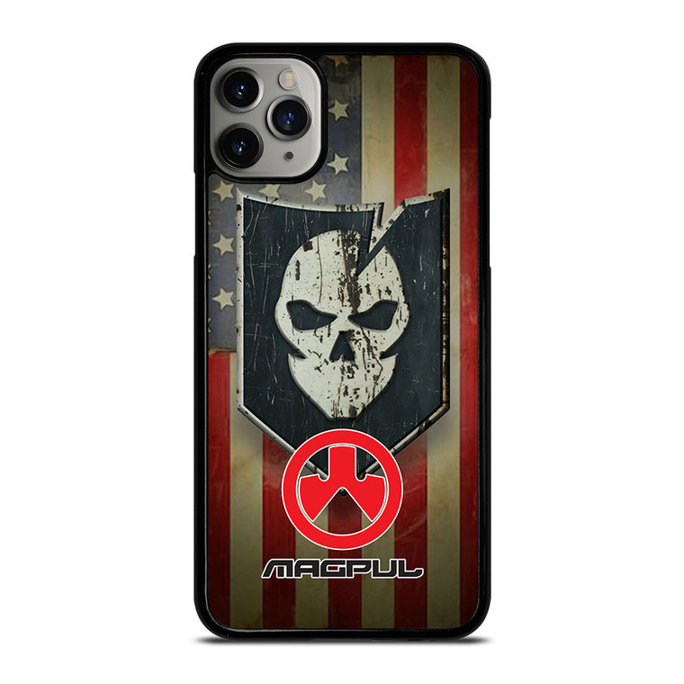 MAGPUL SKULL FLAG LOGO iPhone 11 Pro Max Case Cover