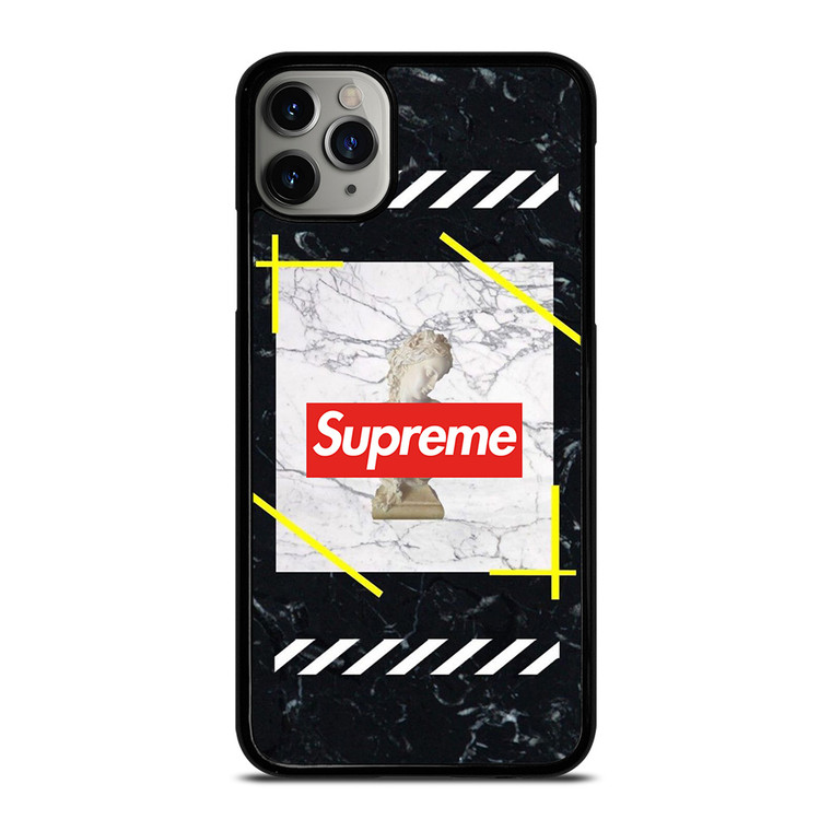 OFF WHITE STATUE SUPREME iPhone 11 Pro Max Case Cover
