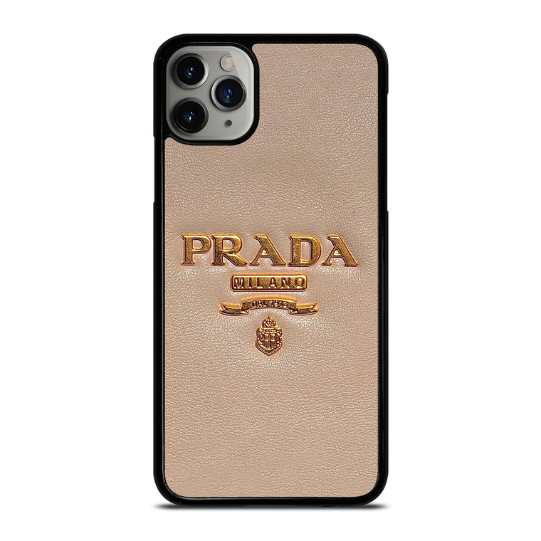 PRADA GOLDEN EMBLEM iPhone 11 Pro Max Case Cover