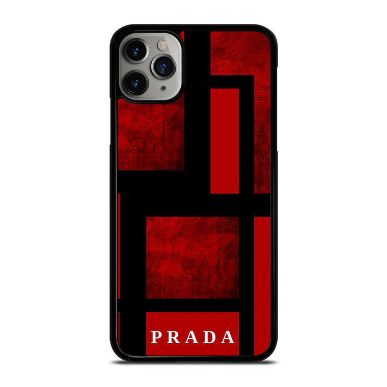 PRADA LOGO RED iPhone 11 Pro Max Case Cover