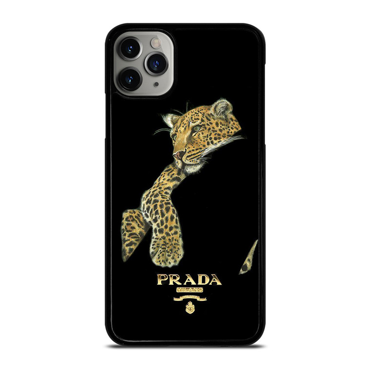 PRADA MILANO LEOPARD iPhone 11 Pro Max Case Cover