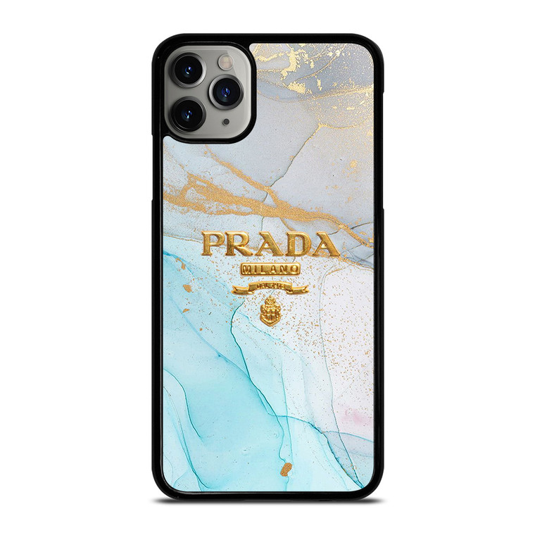 PRADA MILANO LOGO EMBLEM iPhone 11 Pro Max Case Cover