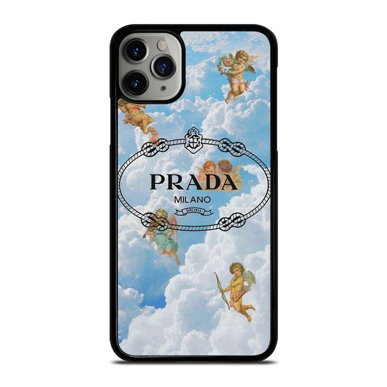 PRADA MILANO LOGO THE ANGELS iPhone 11 Pro Max Case Cover