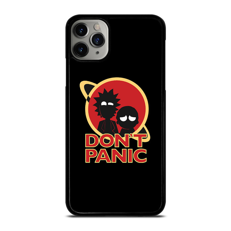 RICK AND MORTY DONT PANIC iPhone 11 Pro Max Case Cover