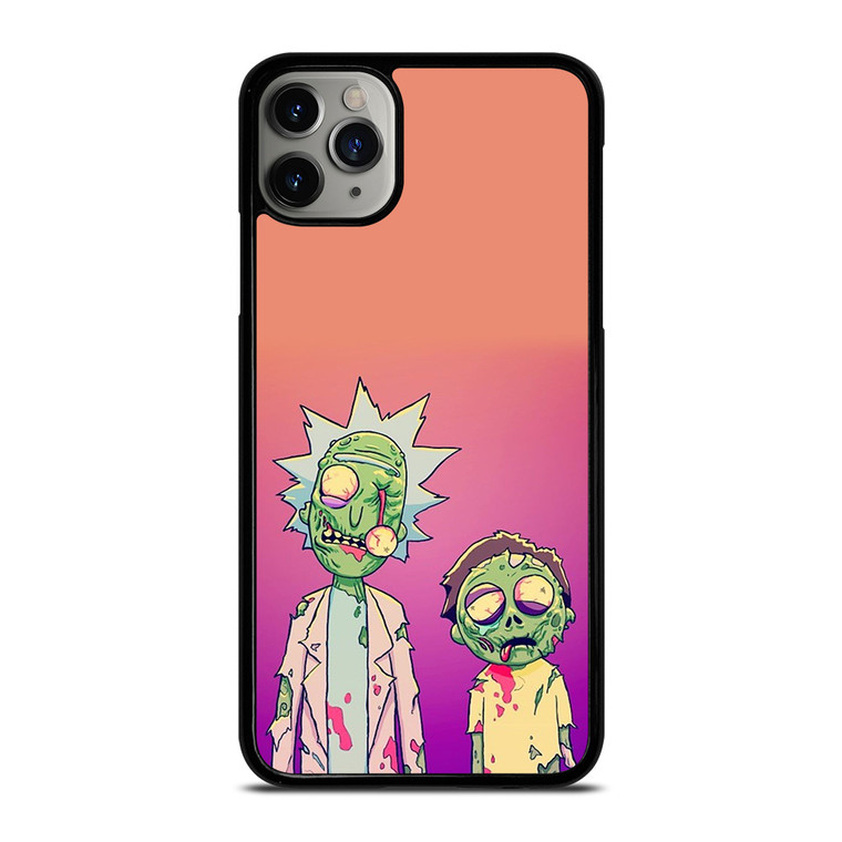 RICK AND MORTY HALLOWEEN ZOMBIES iPhone 11 Pro Max Case Cover