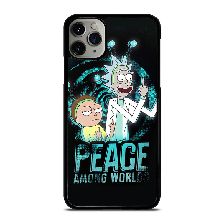 RICK AND MORTY PEACE AMONG WORLDS iPhone 11 Pro Max Case Cover