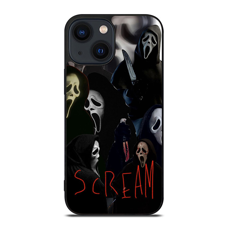 SCREAM GHOST COLLAGE  iPhone 14 Plus Case Cover