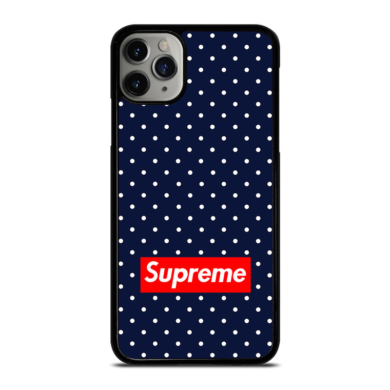SUPREME FLORAL POLKADOTS iPhone 11 Pro Max Case Cover