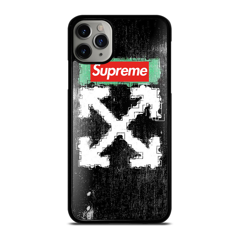 SUPREME OFF WHITE iPhone 11 Pro Max Case Cover