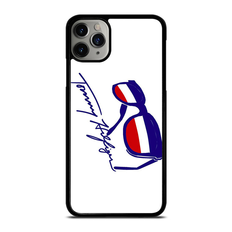 TOMMY HILFIGER LOGO SUNGLASSES iPhone 11 Pro Max Case Cover