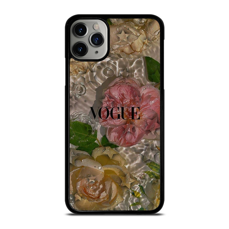 VOGUE FASHION LOGO FLOWER iPhone 11 Pro Max Case Cover