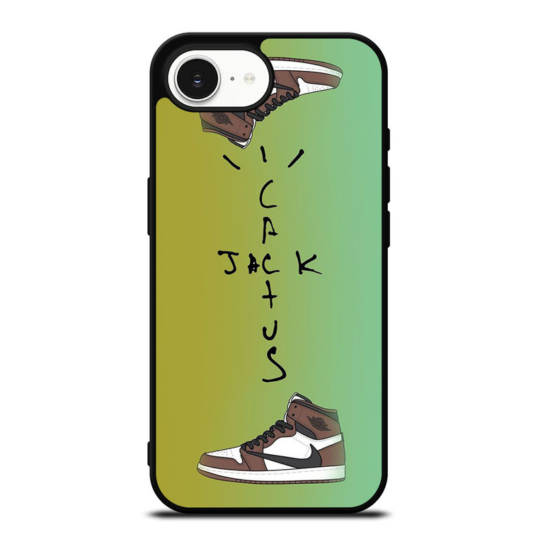 AIR JORDAN X TRAVIS SCOTT CACTUS JACK iPhone 16e Case Cover AIR JORDAN X TRAVIS SCOTT CACTUS JACK iPhone 16e Case Cover
