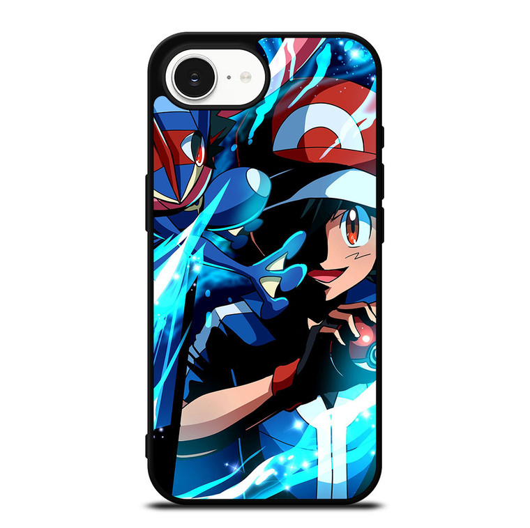ASH AND GRENINJA POKEMON iPhone 16e Case Cover