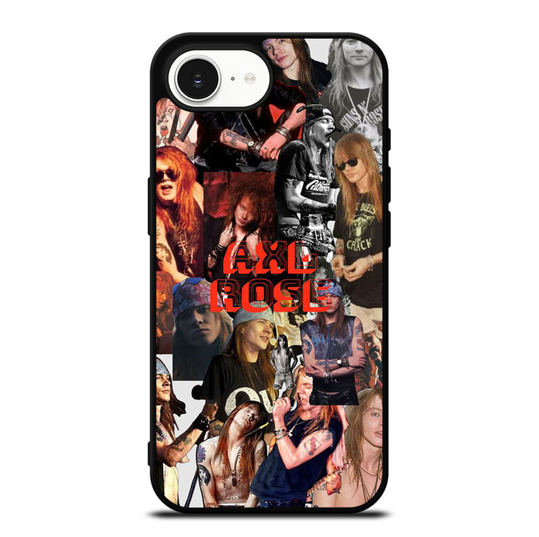 AXL ROSE GUNS N ROSES COLLAGE iPhone 16e Case Cover