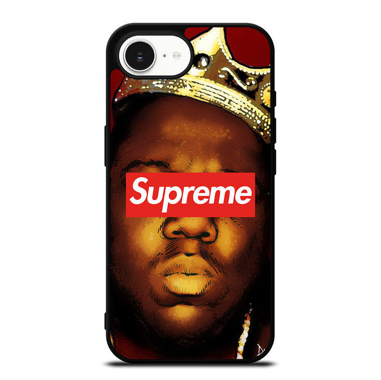 BIGGIE SMALLS NOTORIUOS SUPREME iPhone 16e Case Cover