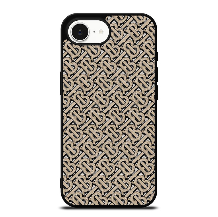 BURBERRY EMBLEM PATTERN LOGO iPhone 16e Case Cover