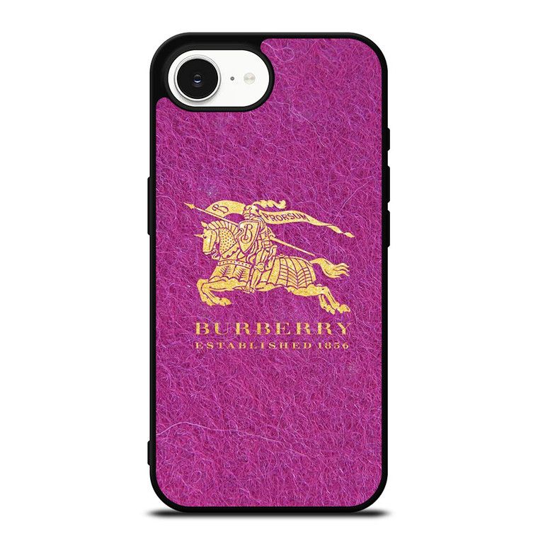 BURBERRY LOGO PINK iPhone 16e Case Cover