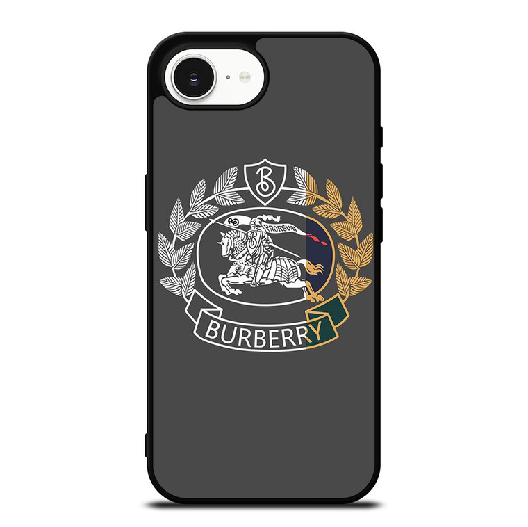 BURBERRY LONDON LOGO KNIGHT ICON iPhone 16e Case Cover