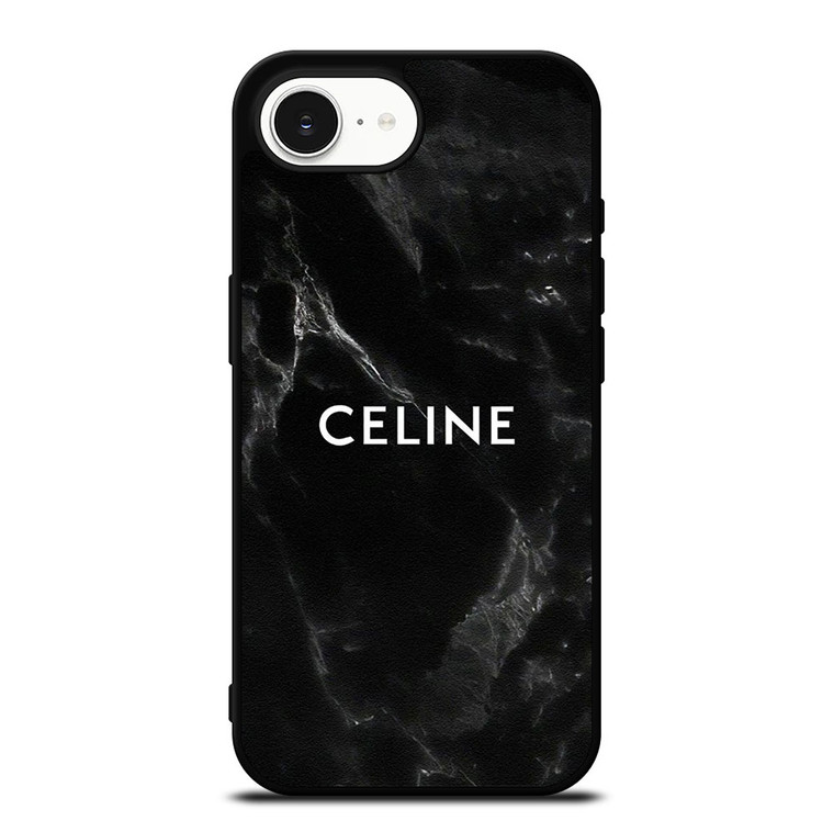 CELINE BLACK LOGO iPhone 16e Case Cover