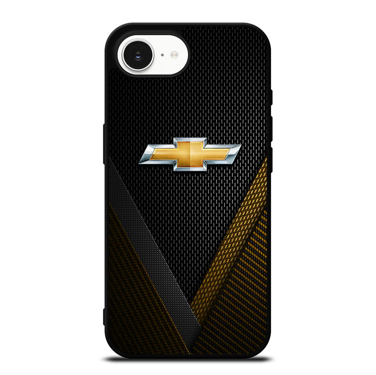CHEROLET YELLOW CARBON EMBLEM iPhone 16e Case Cover