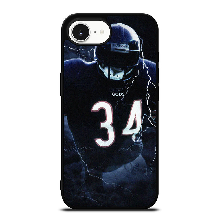 CHICAGO BEARS FOOTBALL WALTER PAYTON iPhone 16e Case Cover