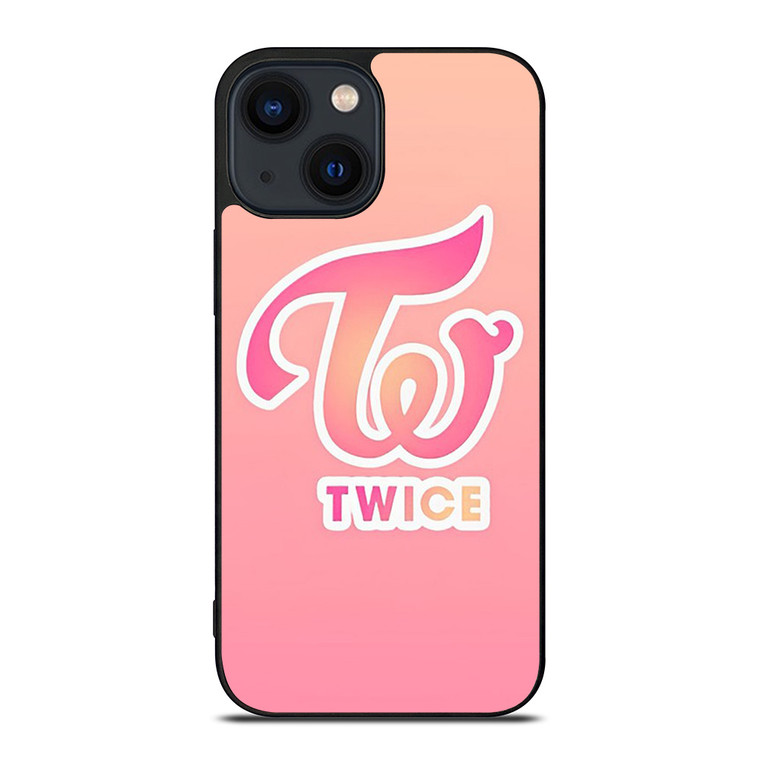 TWICE KPOP LOGO PINK  iPhone 14 Plus Case Cover