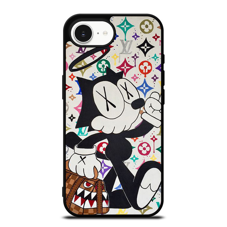 FELIX THE CAT LV LOUIS VUITTON iPhone 16e Case Cover
